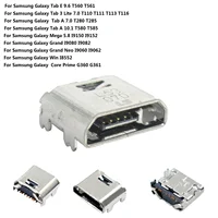 Para Samsung Galaxy Tab 3 Lite 7,0 T110 T111 T280 T560 T580 I9082 I9060 I9152 I8552 G360 de carga de puerto de conector hembra