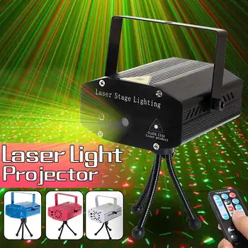 

Mini LED Laser Projector Decorations Laser Disco Light Laser Light Dj light Disco light Party Club Light moving head with Remote