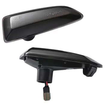 

1 Pair Amber Dynamic LED Side Marker Light 12V 3W For Opel Astra J K 2015~2019