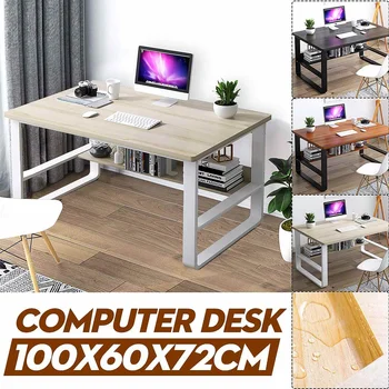 

Computer Desk Wooden Computer Table Laptop Table for Office Home Study Working Table Portable Bed Lapdesk Tray PC Table Durable