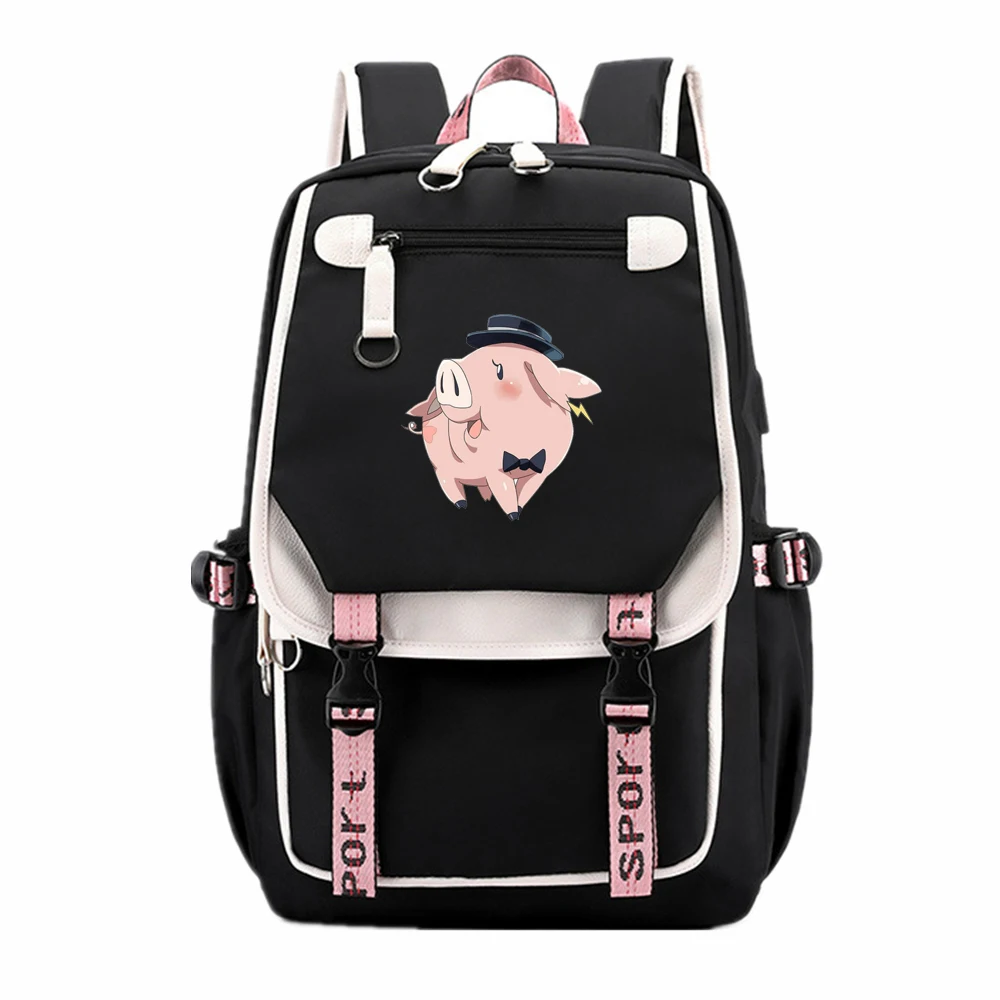 Tujuh Dosa Yang Mematikan Anime Tas Sekolah Lucu Anak Laki-laki Hawk Tas  Unisex Travel Besar Bagpack USB Pengisian Ransel Laptop - AliExpress Bagasi  \u0026 Tas