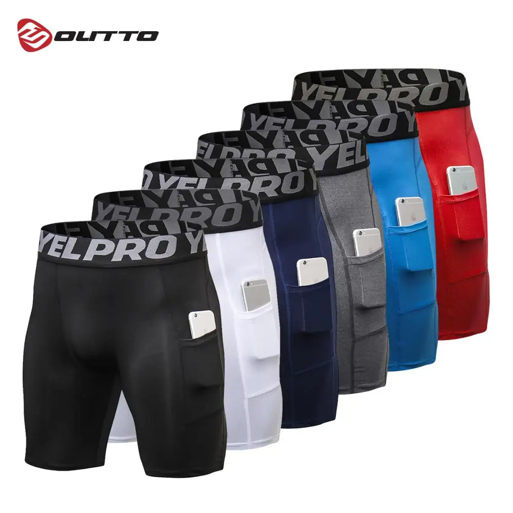 

Outto Men's Compression Pants Fitness Workout Leggings Sports Tights Quick Dry