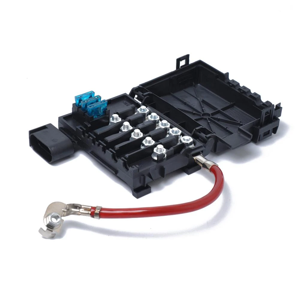 LumiParty Fuse Box Battery Terminal 1J0937550A Five way car battery fuse box for 1999 2004 Golf Mk4 Beetle 32V r25|Fuses| - AliExpress | Battery Fuse Box | | AliExpress