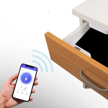 

Smart APP Drawer Box Lock Free Opening Lock Invisible Lock File Cabinet Lock Wardrobe Lock Shoe Cabinet Letter