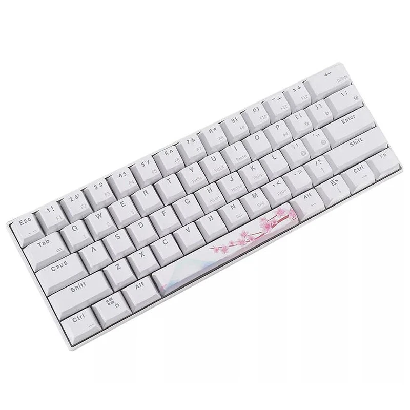 PBT Space Keycaps механическая клавиатура DIY Keycap(6.25U Space Keycap)-Fuji Cherry