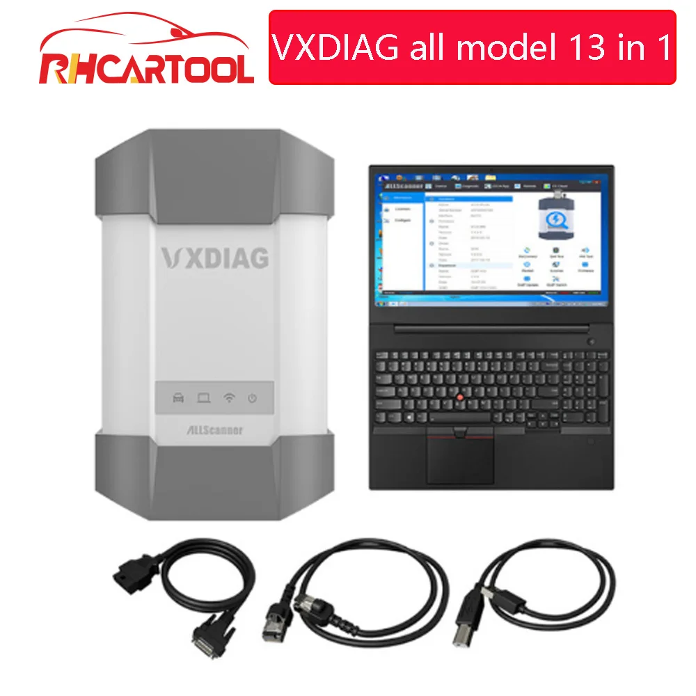 

VXDIAG ALLSCANNER For all model 13 in 1For BMW For gm for Toyota it3 HDS Star C4 For Benz For JLR ICOM A2 A3 Diagnostic Tool