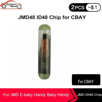 

KEYECU Original ID48 Chip JMD48 for JMD E-baby Handy Baby Handy Baby 2 Hand-held Car Key Copy Auto Key Programmer