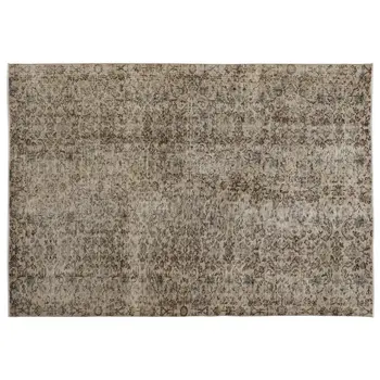 

Handmade Brown Vintage Overdyed Turkish Area Rug 174x253 Cm-5'9''X8'4''