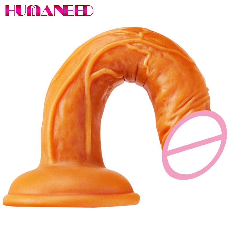 Sexy Huge Dildo Female Masturbator Super Soft Realistic Penis Dildo Double-layer Silicone Suction Cup Dildos For Women Big Dick