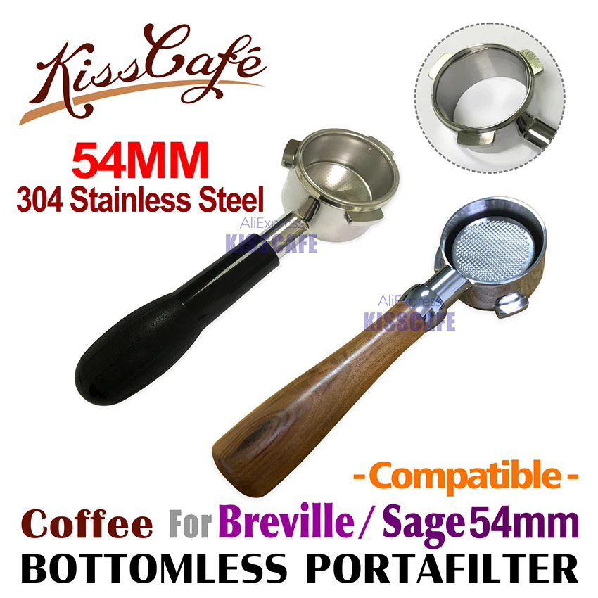 Adjustable 304 Stainless Steel Coffee Distributor Espresso Tamper 51/53/54/58/58.35mm Available For Most Portafilter