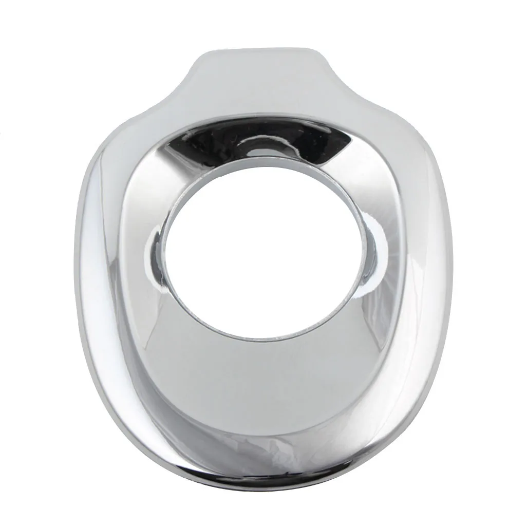 Motorcycle Ignition Key Accent Cap Lock Cover, Chrome Switch Trim Grommet Compatible for Honda Goldwing GL 1800 01-05