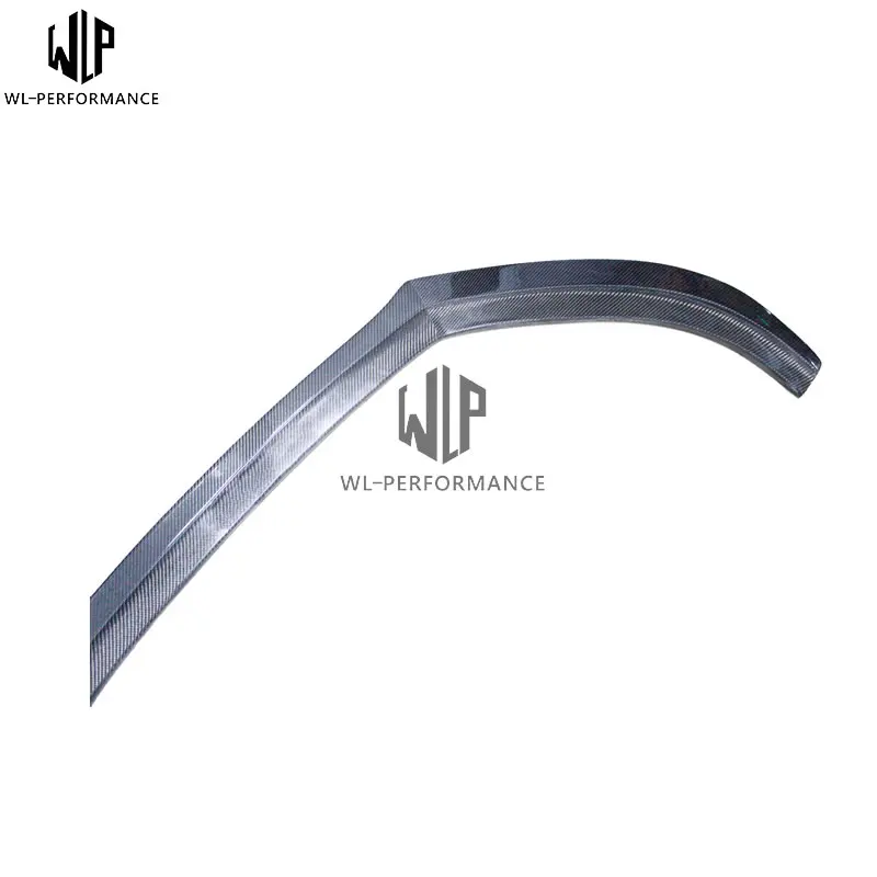 CC Carbon fiber front bumper lip Spoiler car body kit for Volkswagen CC standard bumper splitter 09-12 car styling use