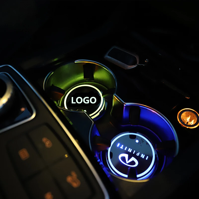 2 шт. для Opel Автомобильный логотип светильник светодиодный держатель для напитков противоскользящий для opel светодиодный автомобильный логотип светильник s автомобильные аксессуары