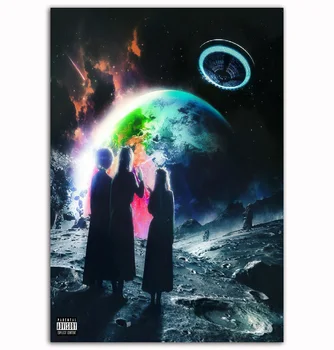 

MT753 Lil Uzi Vert Eternal Atake Rap Hip Hop Music Album 2020 Painting Art Poster Print Canvas Home Decor Picture Wall Print