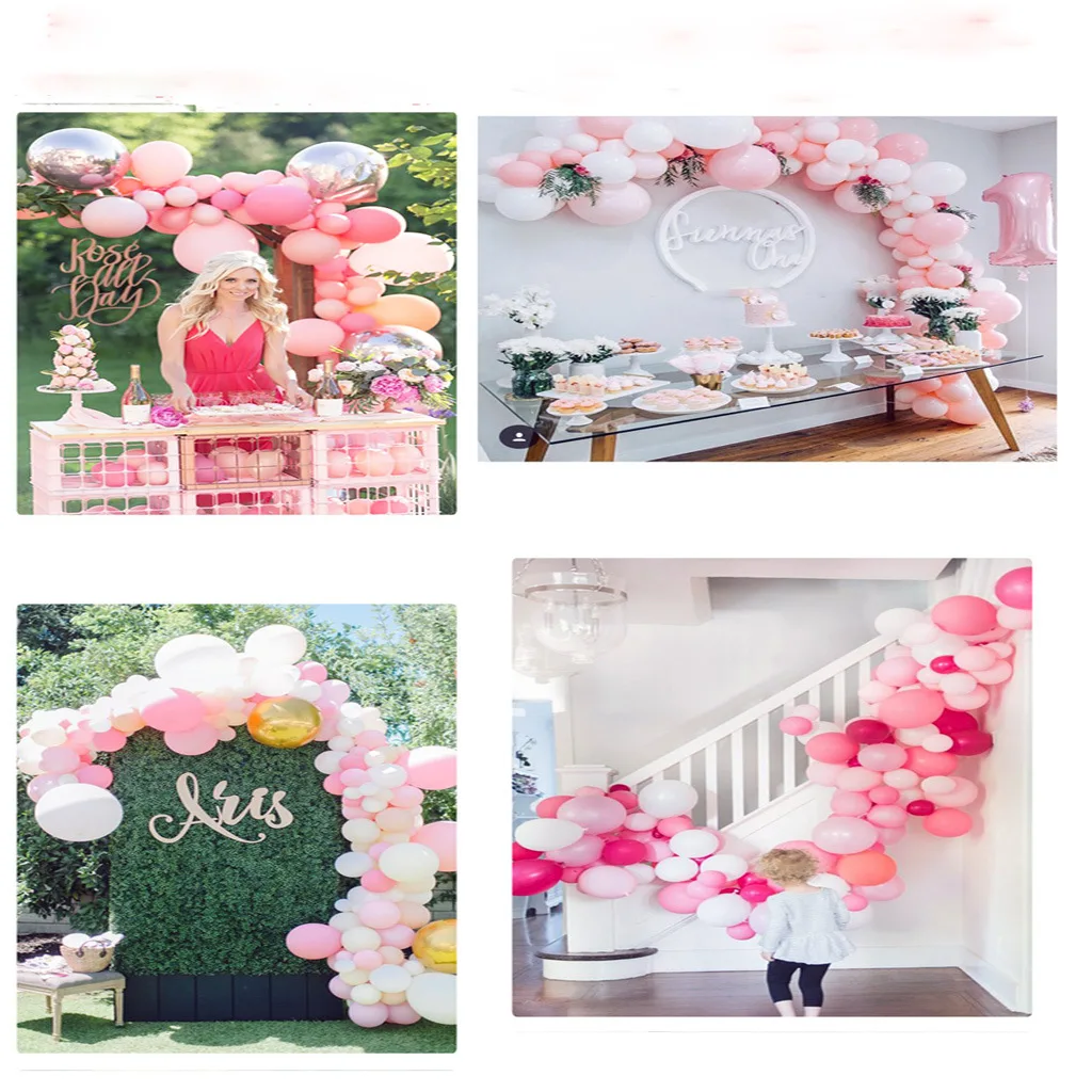 

Marriage Decorative Balloon Party Birthday Decorative Balloon Chain Soft Arch Wall Decoration Lawn Wedding Props