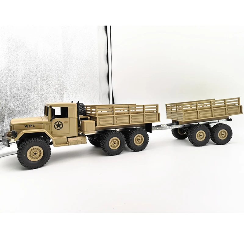 Для WPL Rc автомобильные аксессуары Diy 4-для колесного прицепа грузовик газ грузовик запчасти Замена