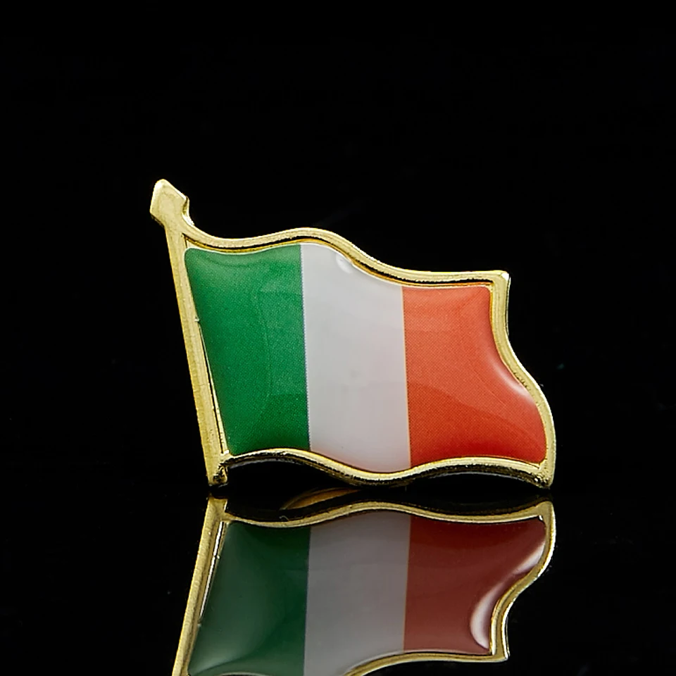 Ireland Eire флаг страны Лацкан шляпа галстук булавка значок ирландская ...
