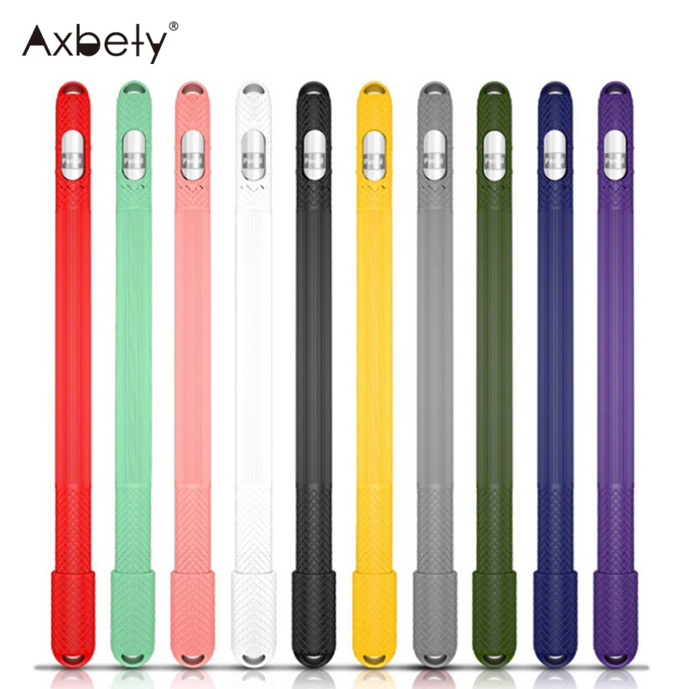 

Case For Apple Pencil 1 Anti-slip Silicone Cover For Apple Pencil 1st Generation Anti-scroll Protective Sleeve Pouch