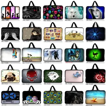 

7 10 12 13 14 15 17 Neoprene Laptop Bag Tablet Sleeve Pouch For Notebook Computer Bag 13.3 15.4 17.3 For Macbook Air / Pro #20
