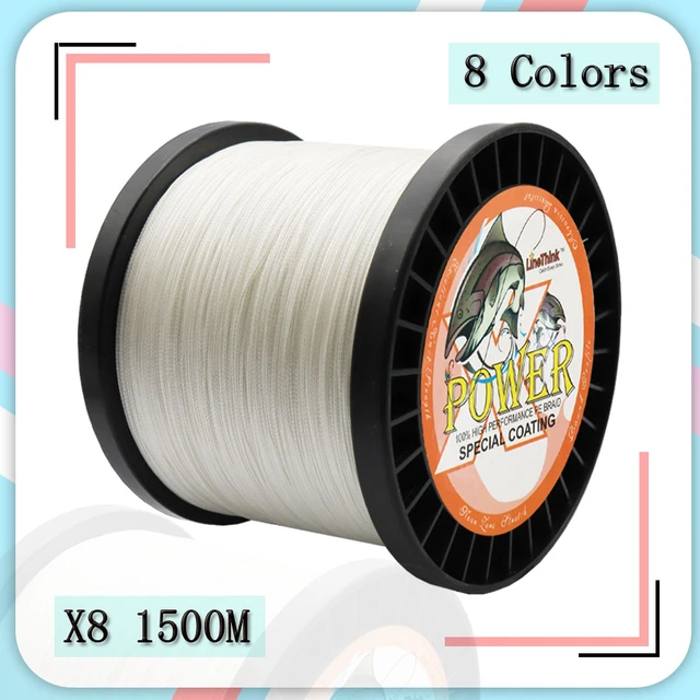 Warknife 16 Strand 16 Weaves Fishing Line 1500M PE Braided Fishing Line  Rope Japan Multifilament Braid Wire 20LB-500LB Saltwater - AliExpress