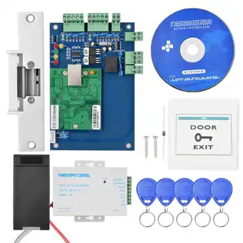 

TCP/IP Full Card Network Door Access Control Kit Access Card Reader Control Board