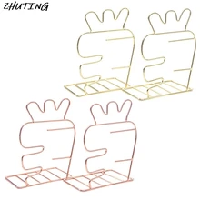 Металлические концы книги современный декоративный декор для книжной полки для спальни библиотеки офиса школы