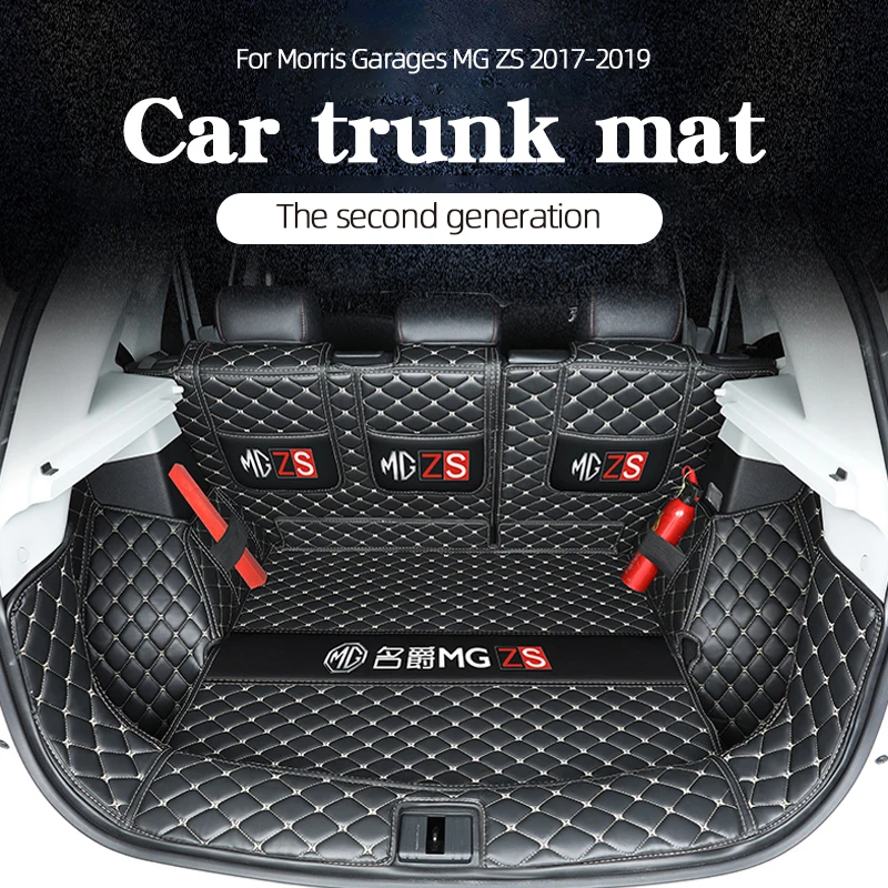 Car Rear Trunk Storage Mat For Morris Garages Mg Zs 20172019 Floor