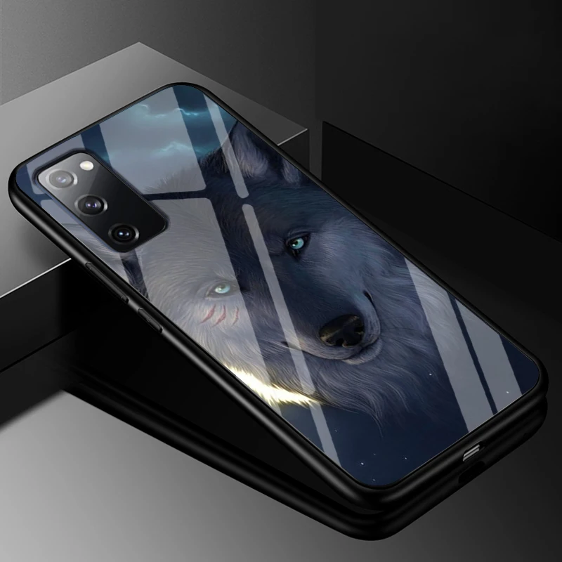 Premium Tempered Glass Phone Case with TPU Bumper - Enhanced Protection and Style