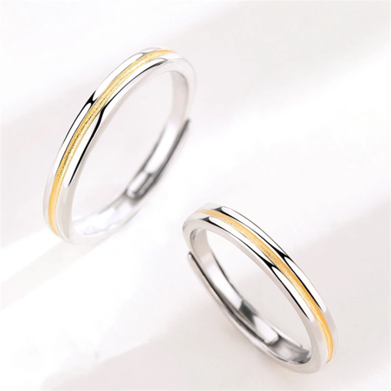 Женское кольцо для помолвки Luxory простое классическое Золотое пар 2019|Кольца