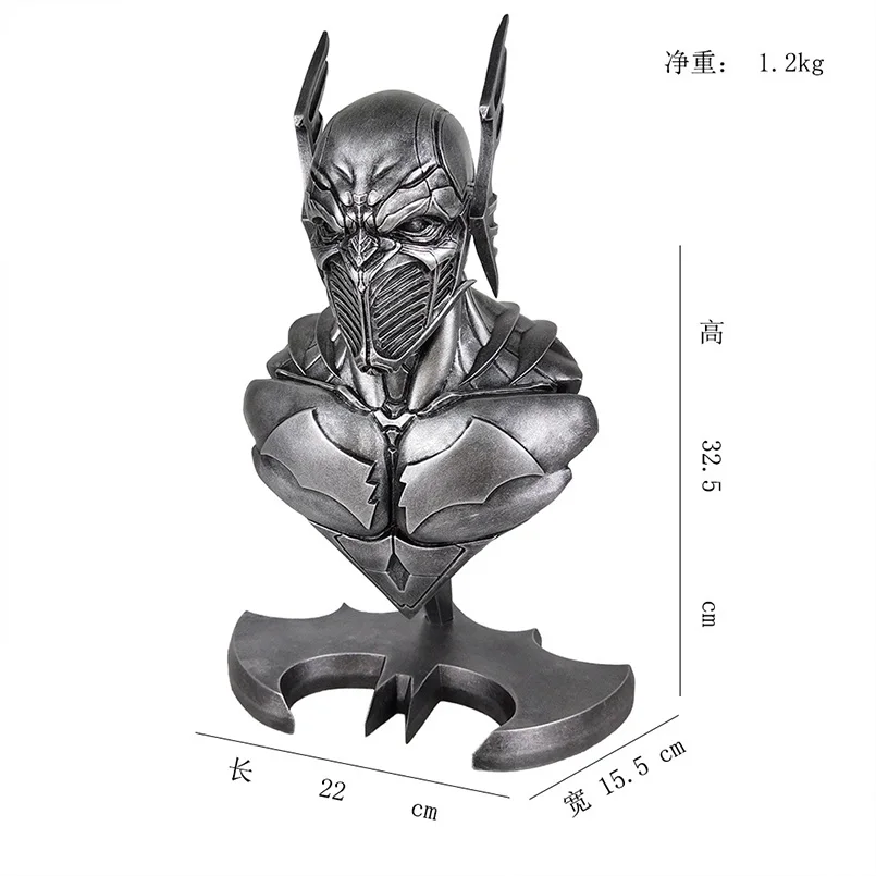 23 см фигурка Бэтмена красная гибель ПВХ модель игрушки темные Рыцари статуя Бэтмена коллекционная игрушка - Цвет: D
