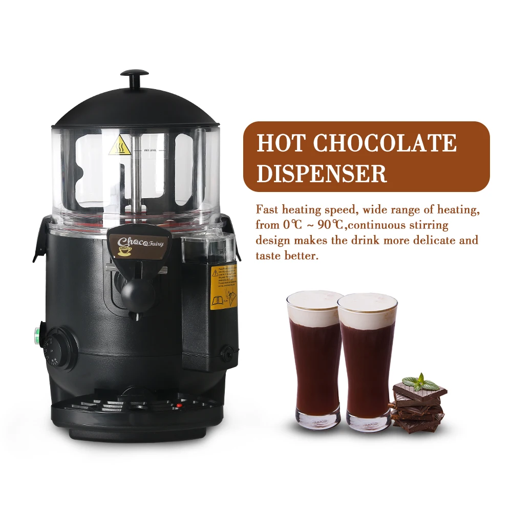 ITOP 5L/10L итальянский горячий диспенсер для шоколада, профессиональная машина для кофе, шоколада, молока, чая, напитков, горячих напитков