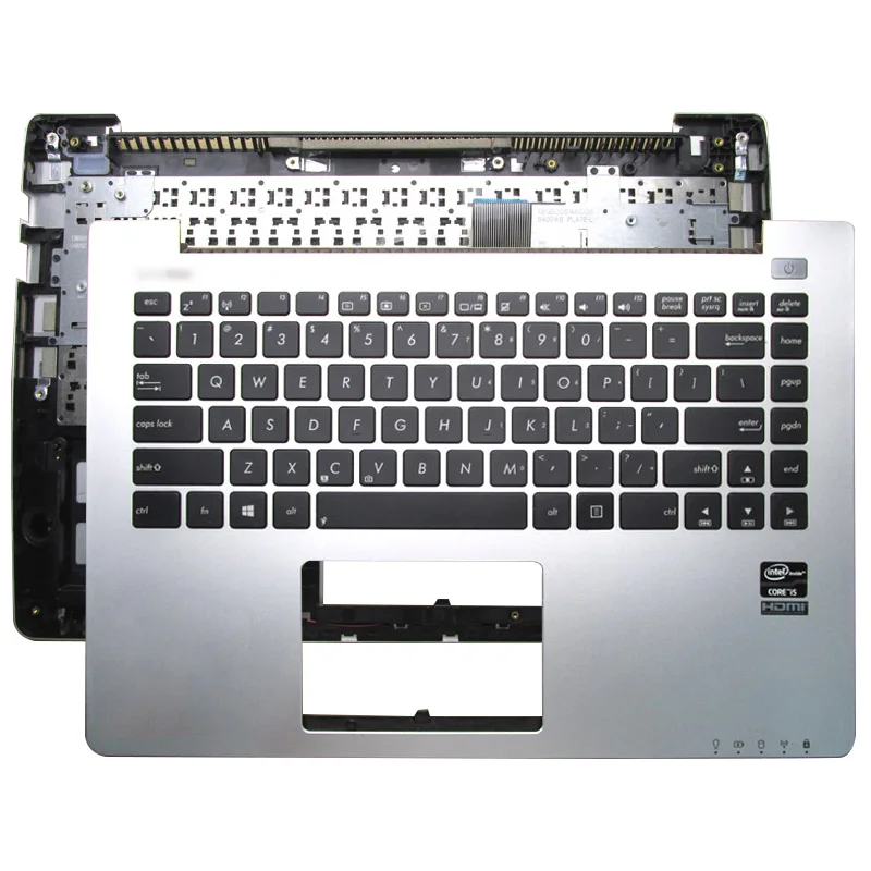 

For Asus S400 S400C S400CA Laptop Palmrest Upper Case Silver