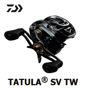 

2017 Original DAIWA TATULA SV TW Low Profile Baitcasting Fishing reel 7+1BB TWS SV CONCEPT Saltwater Fishing Reel Wheel
