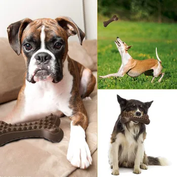 

Pet Dog Gnaw Chewing Stick Toy Natural Tasteless Toothcleaning Rod Rubber Teeth Brushing Cleaning Massage Nontoxic Natural Rubbe