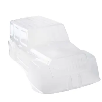 

PVC Climbing Car Hard Plastic Transparent Body Shell 313 Axle Base For 1:10 Scale RC Crawler Car SCX10 D90 Accessories