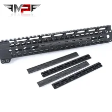 

Airsoft Tactical Rifle Weapon Protection Wood Chip Set Of 5 Pieces Installed On Mlok Keymod System Nylon Plastic Material