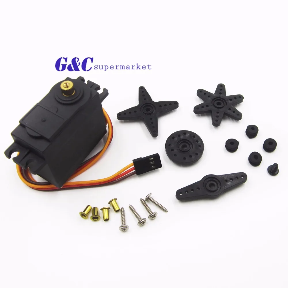 

2PCS MG996R Digital Torque Metal Gear Servo Electronic Small Module Accessories