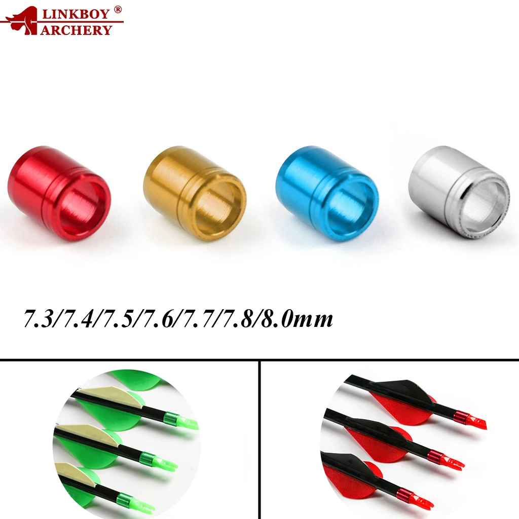 100pcsNewColorArcheryCollarsExplosionproofArrowRingArrow