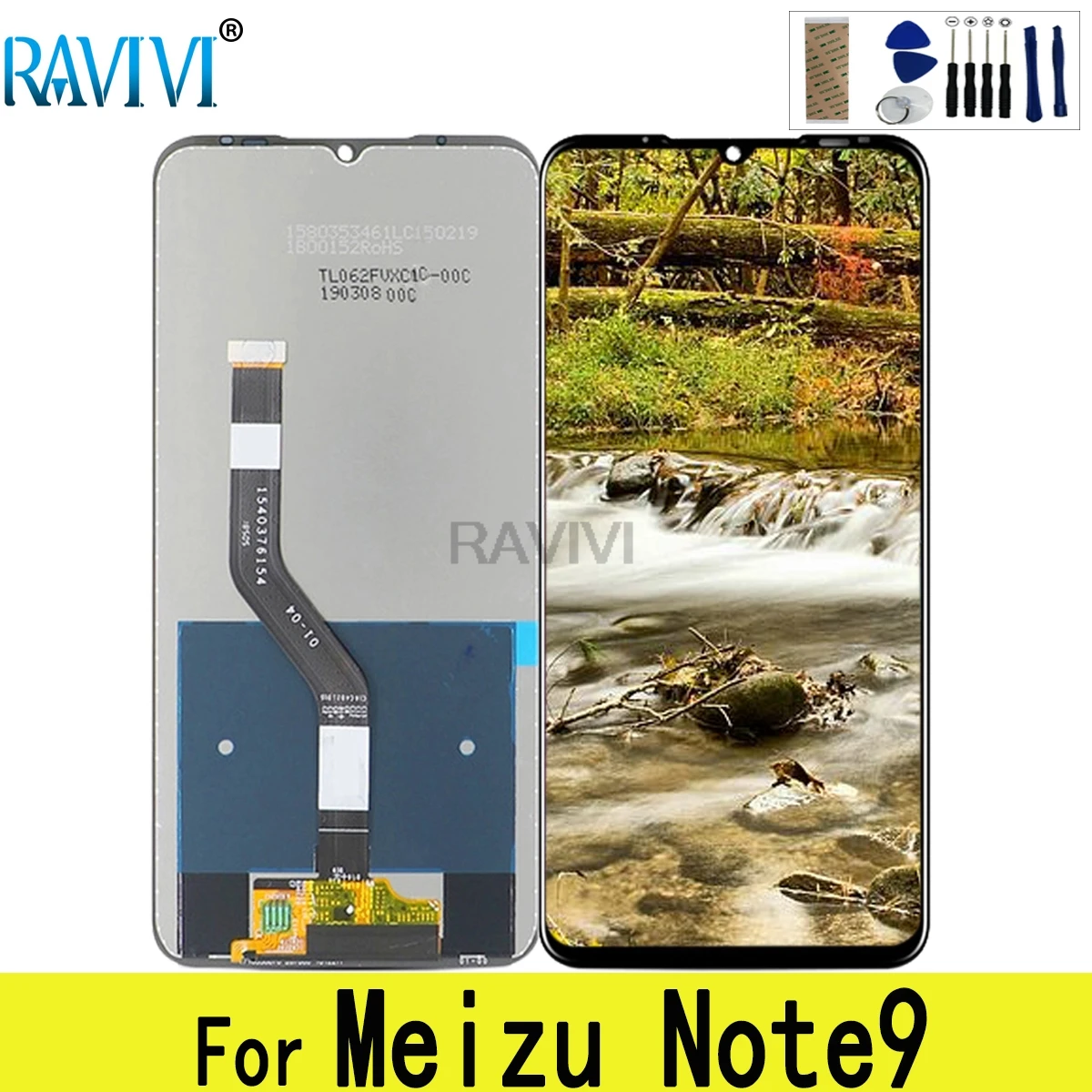 ЖК дисплей 6 2 дюйма M9note для MEIZU Note 9 детали замены Note9|Экраны мобильных телефонов| |