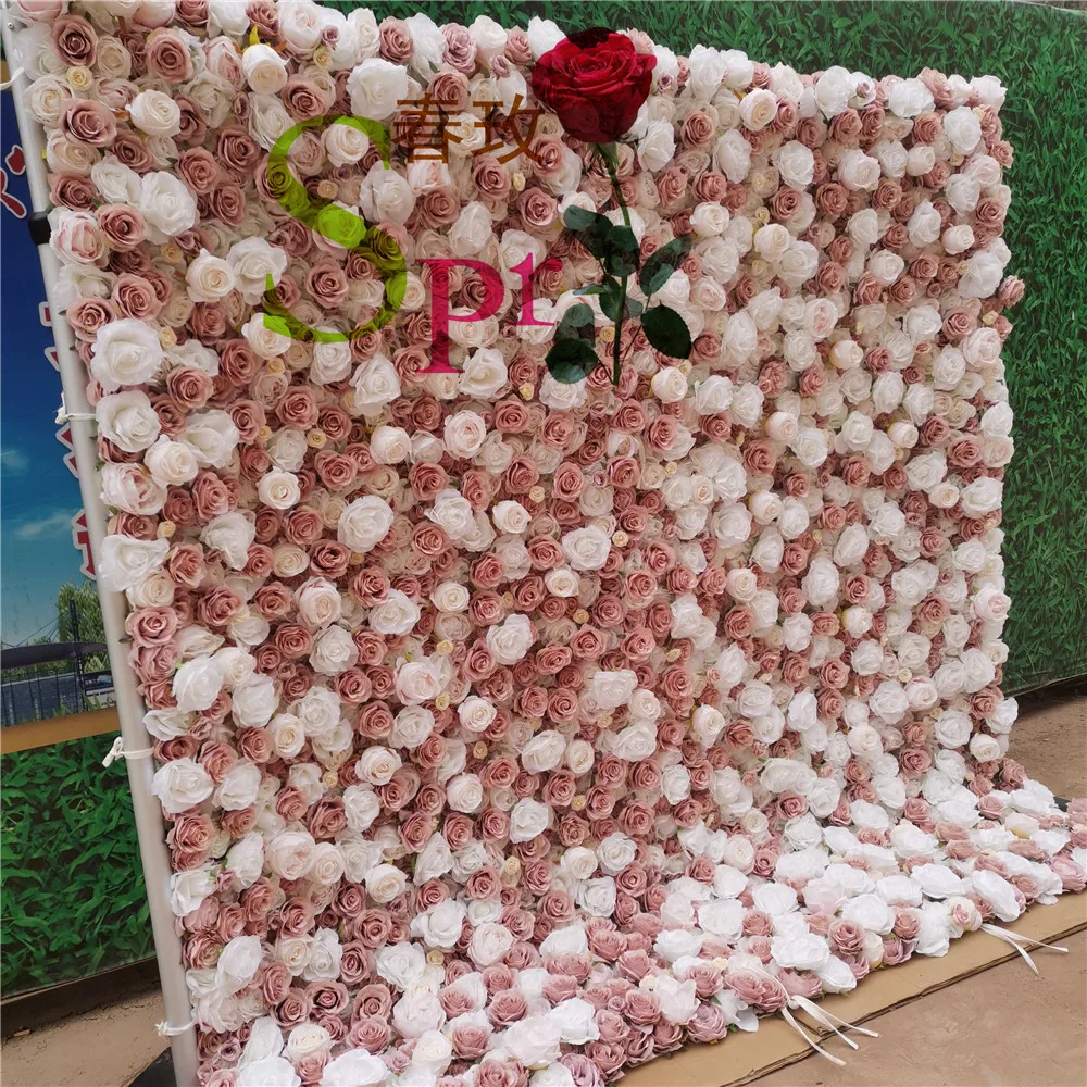 

SPR Китай, искусственная Роза, пион, композиция, шелковая искусственная Цветочная настенная панель