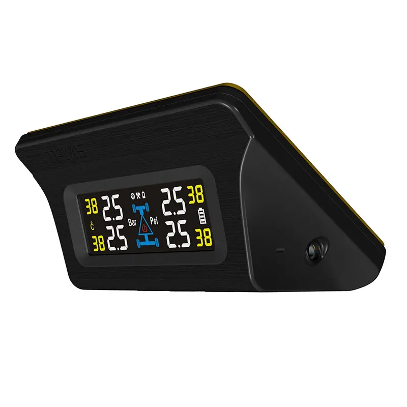 SPY Solar Power TPMS Car Tire Pressure Monitoring System Internal Sensor Auto Security Alarm Tyre Pressure Temperature Warn car tire pressure monitor car tire pressure sensor