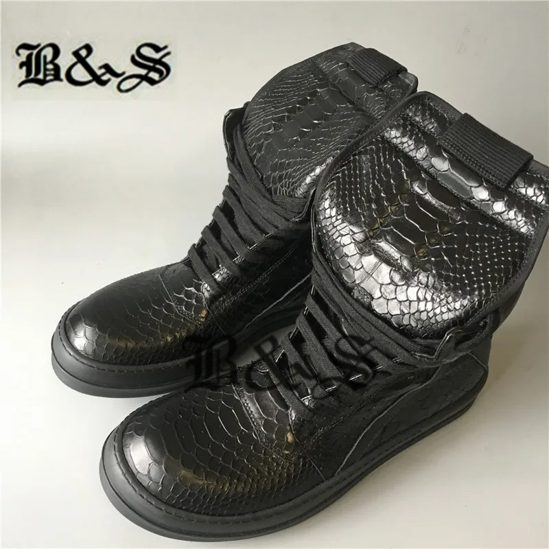 Черные и уличные Высококачественные ботинки ручной работы из натуральной кожи в стиле панк; ботинки в стиле панк; тренировочные кеды; обувь с подошвой из ТПУ