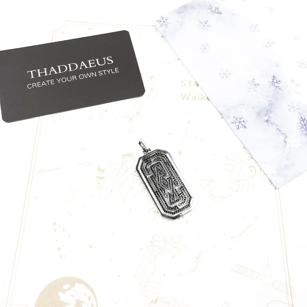 Ciondolo labirinto Brand New Edgy labyrinlabirinto gioielli fortunati  accessori in argento Sterling 925 medaglietta per cani regalo per donna e  uomo - AliExpress, image size:1000x1000