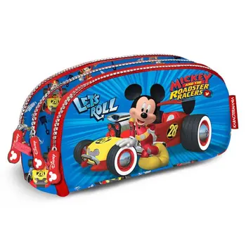 

Pencil pouch Threefold Book Disney Mickey Racer 22x10x7 cm.