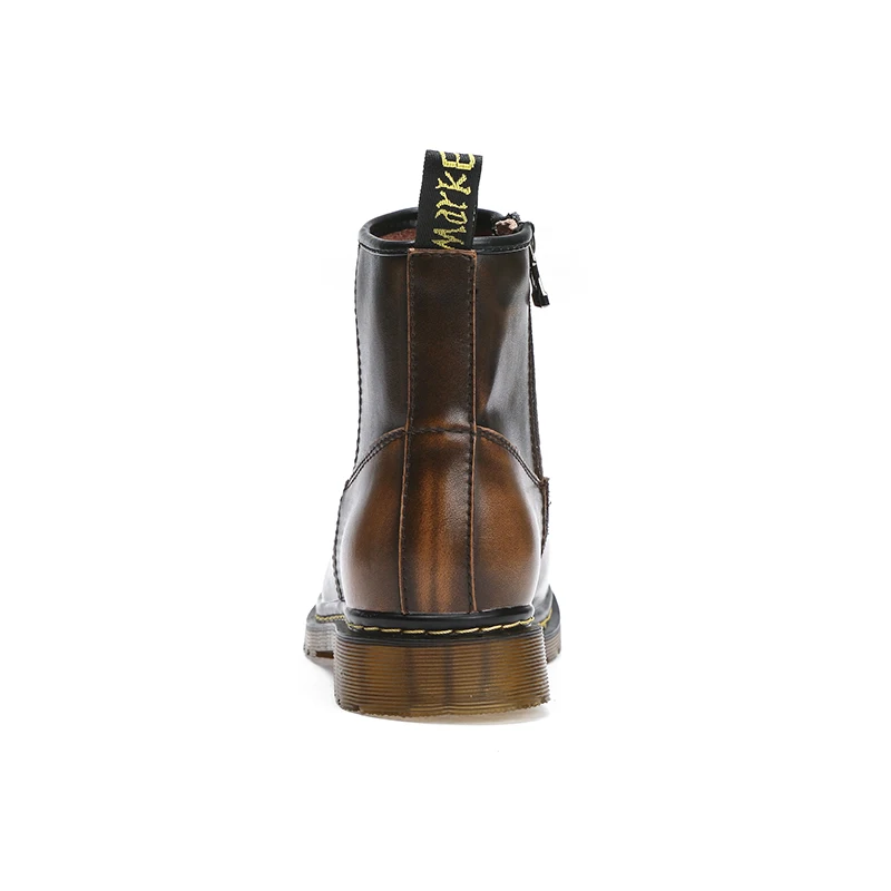 Осенне-зимние мужские ботинки «Челси»; Модные ботильоны в британском стиле; повседневные ботинки из натуральной кожи; Цвет черный, коричневый, красный; унисекс