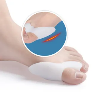 

Silicone Gel Bunion Big Toe Separator Spreader Eases Foot Pain Foot Hallux Valgus Correction Guard Cushion Concealer Thumb