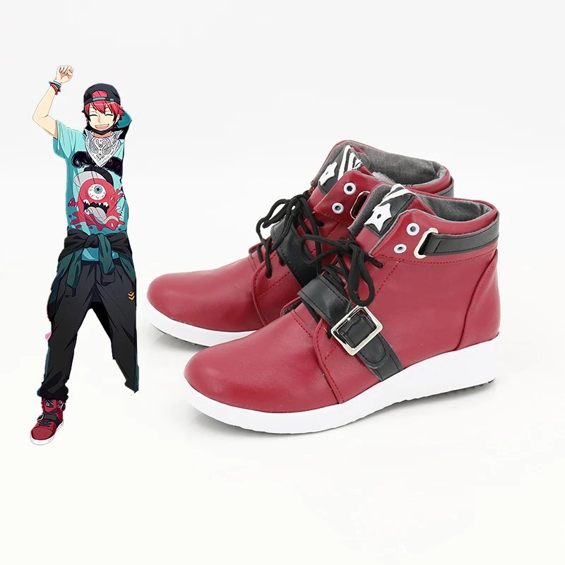 

Unisex Anime Cos A3! Cosplay Costumes Boots Shoes Halloween Christmas Party Custom Size