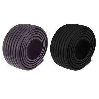 

2Pcs 2M Baby Child Kids Table Desk Furniture Edge Corner Safety Guard Protection Security Protector Wide Cushion Pad Crash Bar S