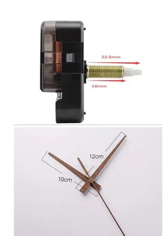 100pcs 12888 Silent Clock Mechanism Classic fork Quartz Watch Wall Movement Parts Repair | Дом и сад