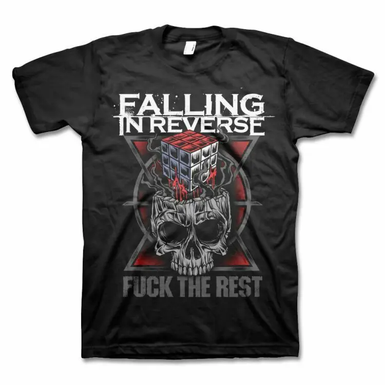 

Falling In Reverse Skull T Shirt S M L Xl 2Xl Brand New Official T Shirt